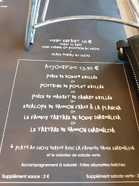 Restaurant français BISTRO REGENT à Cormeilles-en-Parisis (le menu)