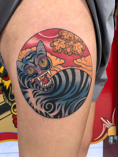 Explore aphrodite tattoo ideas, creative tattoo ideas in Honolulu, available at Sacred Art Tattoo Waikiki