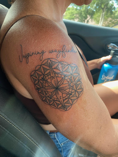 Explore full sleeve tattoo ideas for men, creative tattoo ideas in San Antonio, available at Master Minds Tattoo