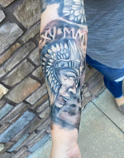 Explore avicii tattoo ideas, creative tattoo ideas in Sullivan, available at Double Time Tattoo