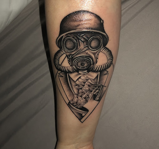 Explore wolf tattoo ideas for guys, creative tattoo ideas in Clarksville, available at Underdog Tattoo Co