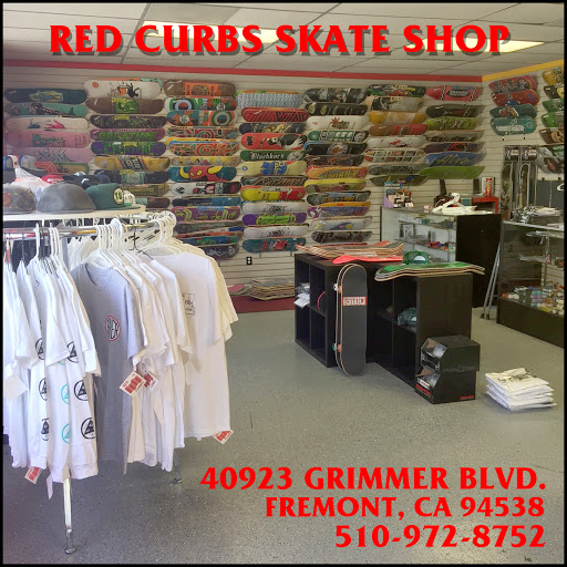 Skateboard Shop «Red Curbs Skate Shop», reviews and photos, 40923 Grimmer Blvd, Fremont, CA 94538, USA