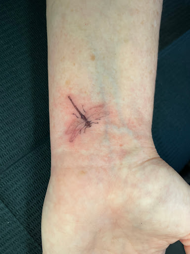 Explore grumpy bear tattoo ideas, creative tattoo ideas in Georgetown, available at Iron Rite Tattoo South