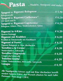 Ristorante Pizzeria Lieferservice LUIS à Ebern carte