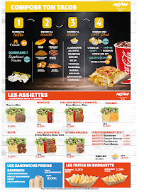 Kebab Le Miam de Lannoy à Lannoy - menu / carte