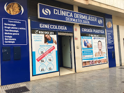 Clínica Dermatologica Y Estética Dermilaser Av. Reyes Católicos, 27, 11100 San Fernando, Cádiz, España