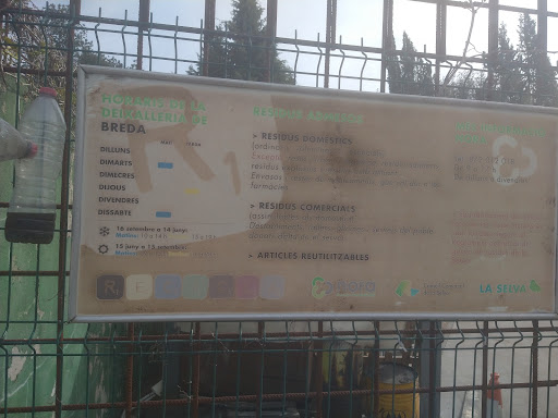 Deixalleria municipal de Riells i Viabrea en Riells i Viabrea, Girona