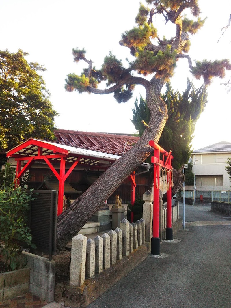 京極稲荷大明神、山野口稲荷大明神