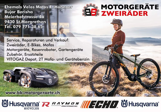 BB Motorgeräte Zweiräder - Fachgeschäft für Gartengeräte, E-Bike, Fahrräder & Zubehör - Amriswil