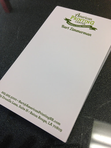 Print Shop «American Printing Center», reviews and photos, 9754 Jefferson Hwy, Baton Rouge, LA 70809, USA