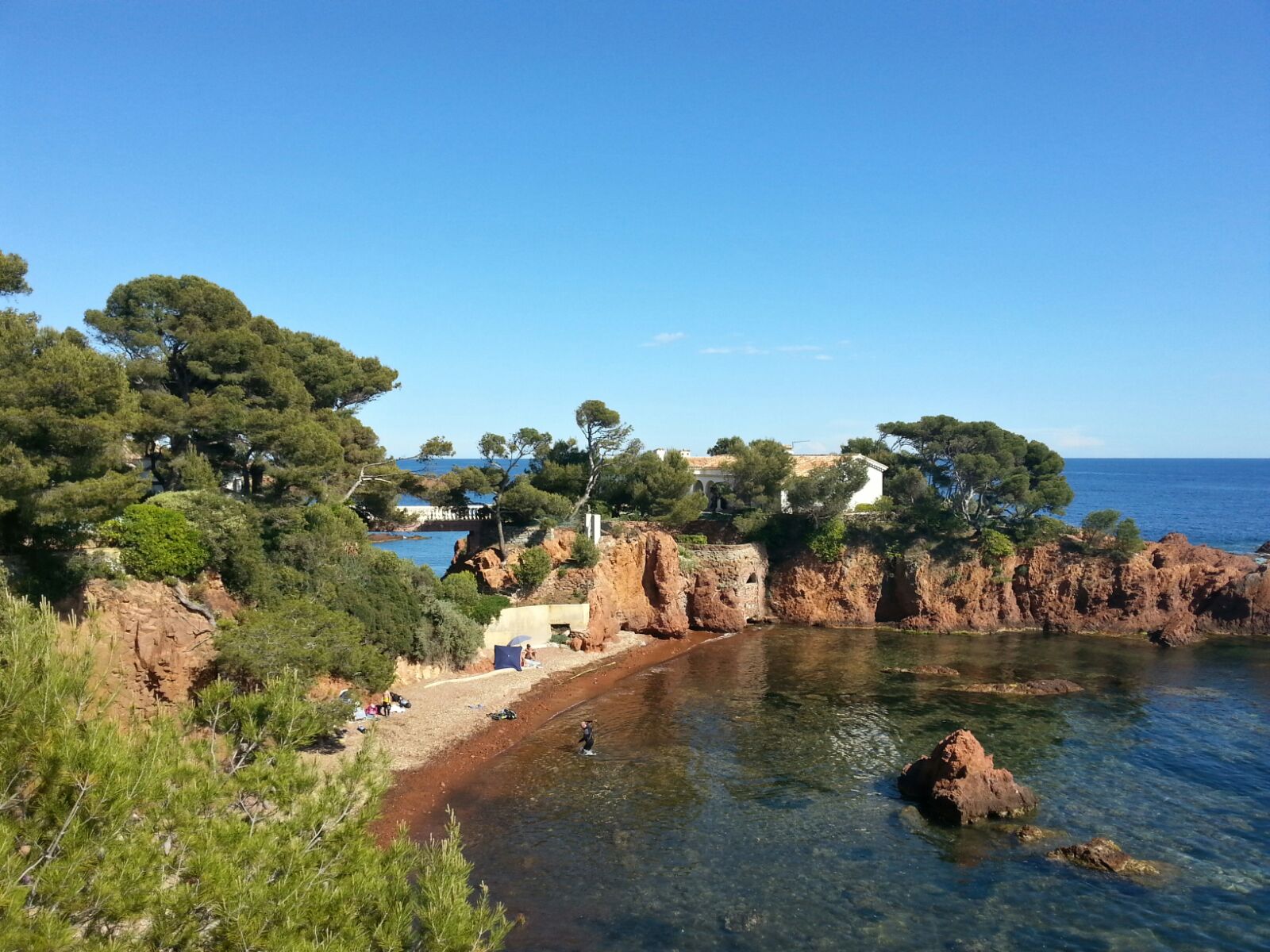 Foto von Beach Brieux mit kleine bucht