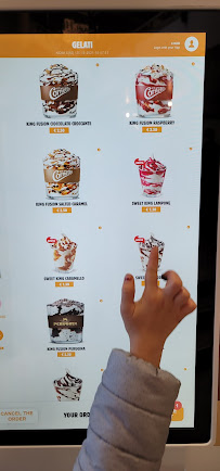 Burger King à Moncalieri carte