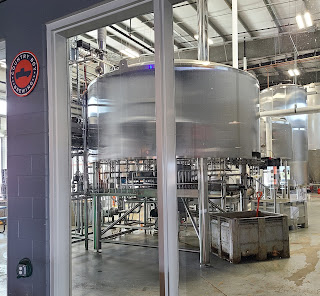A row of beer taps