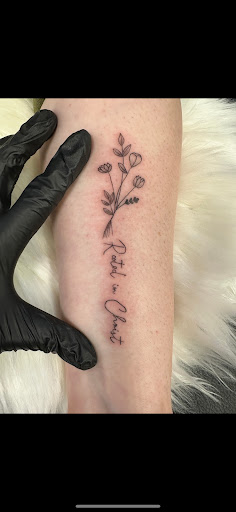 Explore ideas for leg sleeve tattoos, creative tattoo ideas in Deerfield Beach, available at Black Rose Tattoo Studio