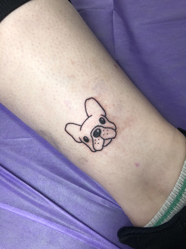 Explore stick n poke tattoo ideas, creative tattoo ideas in Adrian, available at Ambition Ink