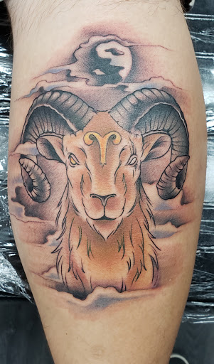 Explore traditional neck tattoo ideas, creative tattoo ideas in Prince Frederick, available at Red Octopus Tattoos