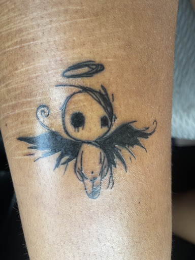 Explore hawk tattoo ideas for females, creative tattoo ideas in Cornelia, available at Prismatic Pulse Tattoo