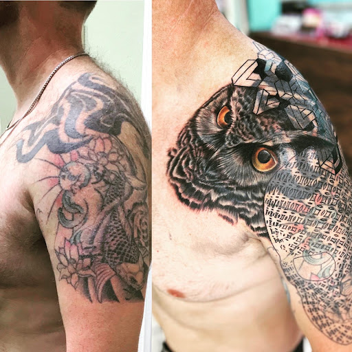 Explore san judas tattoo ideas, creative tattoo ideas in North Richland Hills, available at Ink Life DFW