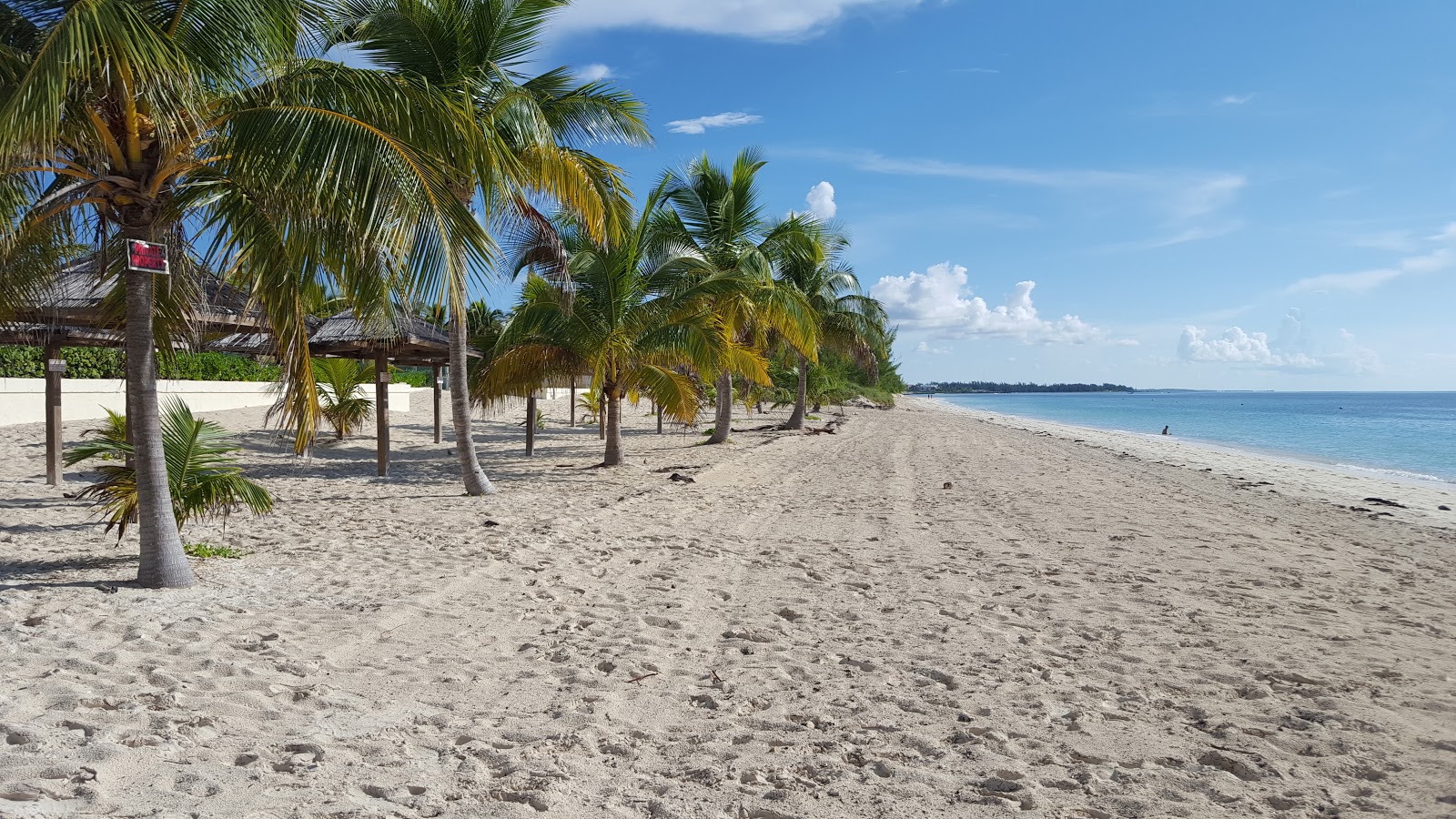 Foto di Coral beach con una superficie del acqua cristallina