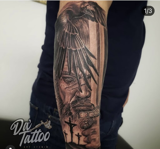 Explore partners name tattoo ideas, creative tattoo ideas in Boston, available at Boston Barber & Tattoo Co.