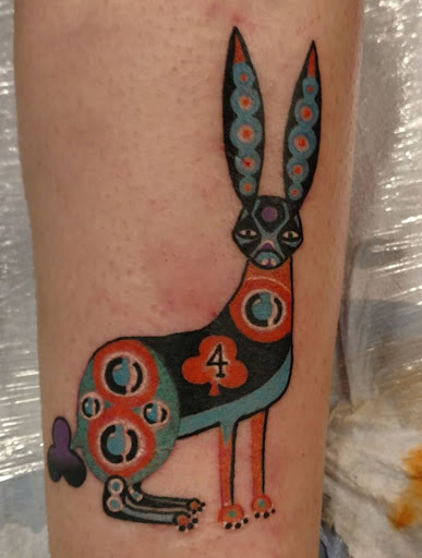 Explore head tattoo ideas, creative tattoo ideas in San Pedro, available at Good Vibrations Tattoo