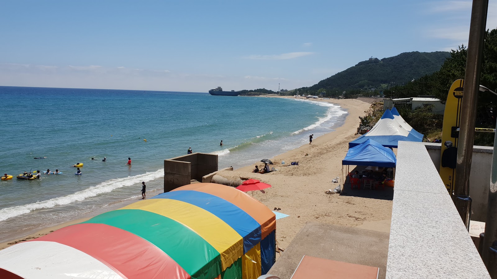Fotografija Jangsa Beach udobje območja