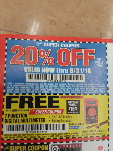 Hardware Store «Harbor Freight Tools», reviews and photos, 441 Market St, Saddle Brook, NJ 07663, USA