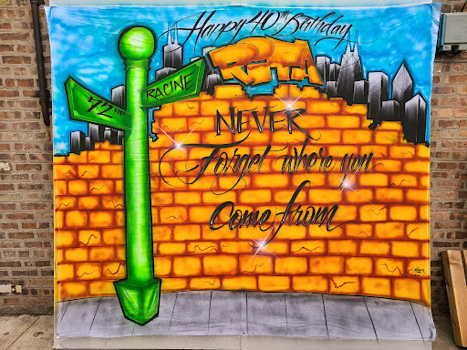 Airbrushing Service «Midwest Ink Airbrushing & Custom T-shirt Screen Print Shop», reviews and photos, 4733 S Ashland Ave, Chicago, IL 60609, USA