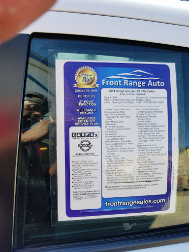 Used Car Dealer «Front Range Auto Sales», reviews and photos, 210 Great Western Rd, Brighton, CO 80601, USA