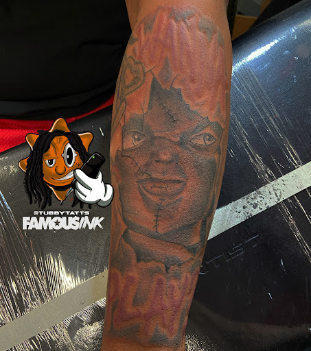 Explore cover up tattoo ideas for women, creative tattoo ideas in Hammond, available at Famous Ink, Inc.