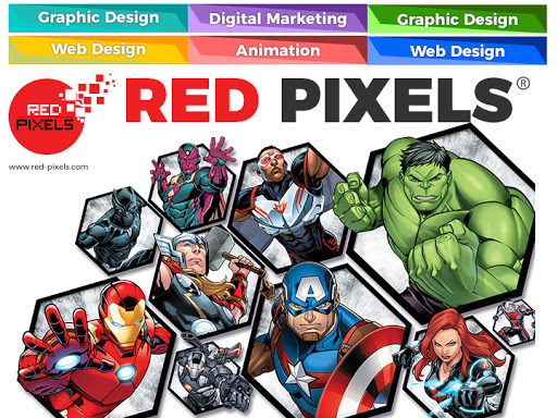RED PIXELS - Graphic Design Course | Web Designing Training Institute | Photoshop, CorelDraw Course in Delhi