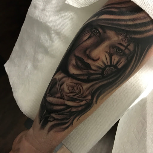 Explore ocean tattoo ideas for females, creative tattoo ideas in Lawton, available at Avenue Tattoo Studio