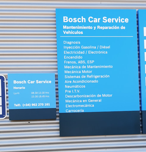 Bosch Car Service Talleres Saetabis Multimarca en Xàtiva, Valencia