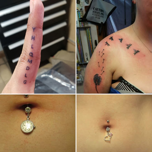 Explore trucker tattoo ideas, creative tattoo ideas in Elko, available at Tom Custom Tattoos and Body Piercing Studio