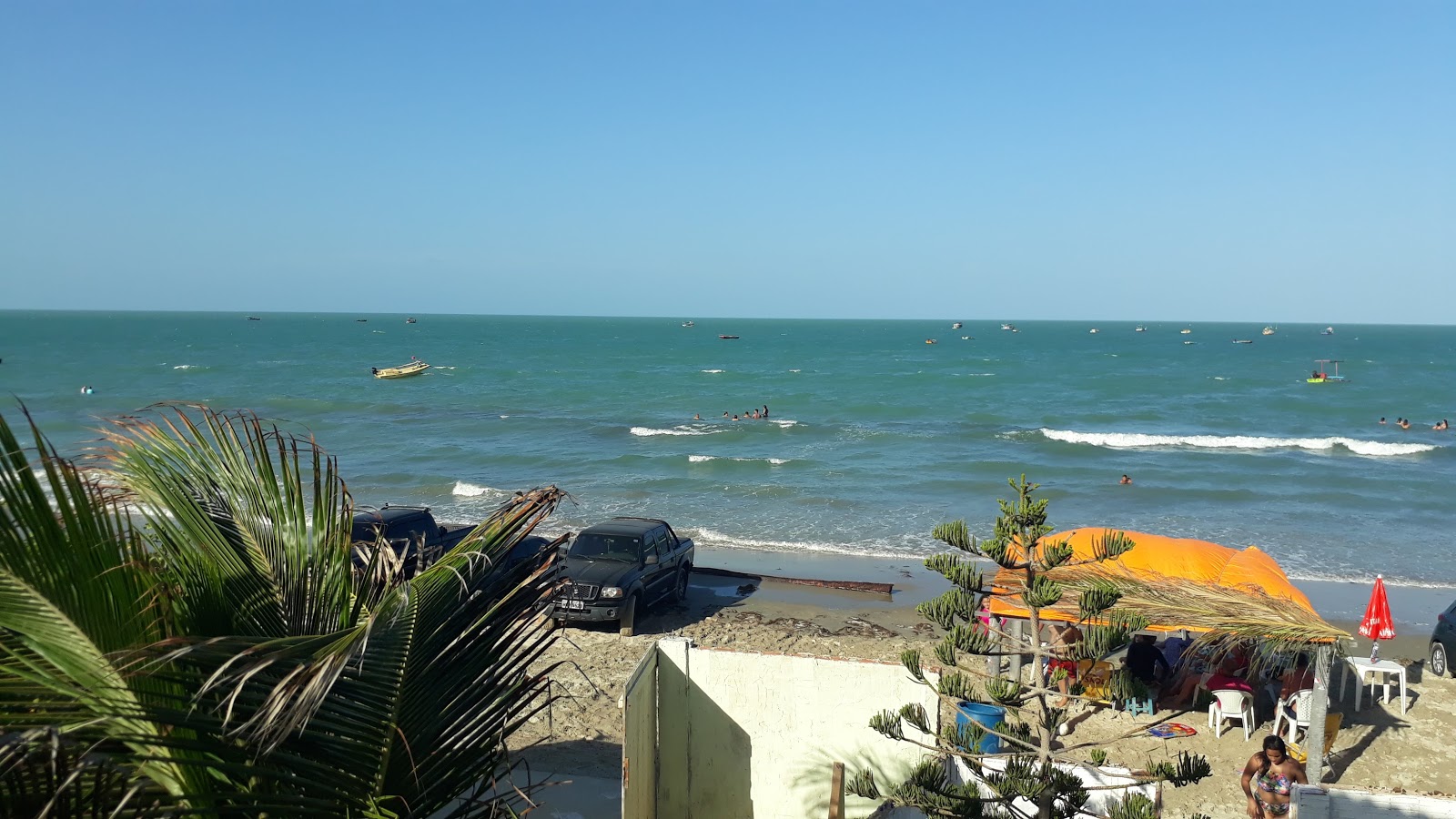 Foto di Praia de Quiterias e l'insediamento