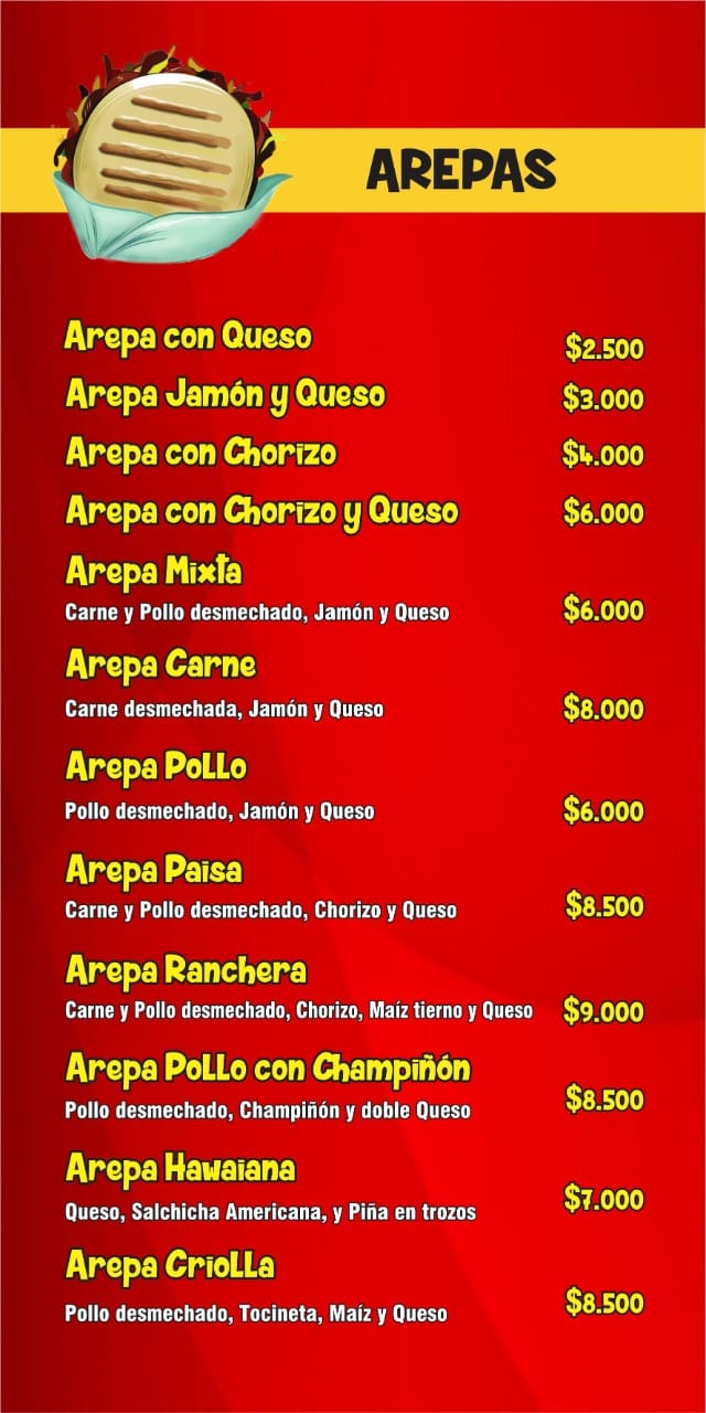Arepas el paisa