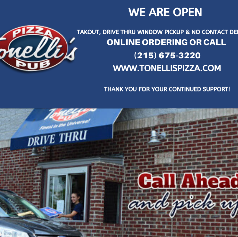 Tonelli's Pizza Pub 19044