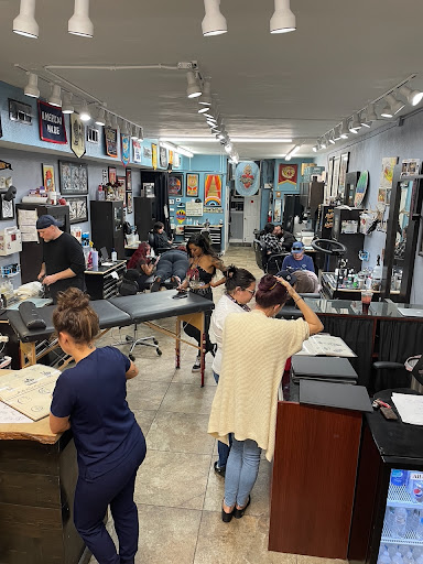 Explore mens chest tattoos ideas, creative tattoo ideas in Deerfield Beach, available at A Stroke of Genius Tattoos of Deerfield Beach