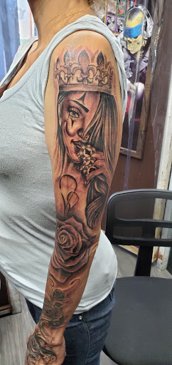 Explore simple dragon tattoo ideas, creative tattoo ideas in Los Angeles, available at South Central Tattoos