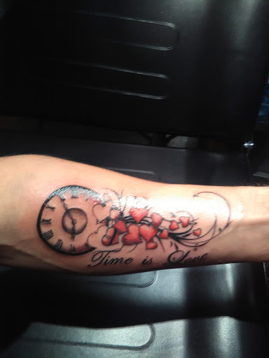 Explore name tattoo ideas for women, creative tattoo ideas in Cedar Crest, available at Steel Skinz Tattoo