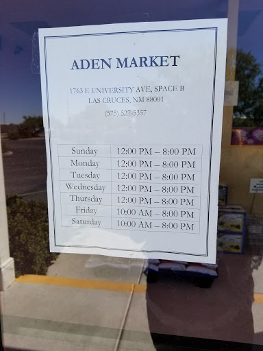 Grocery Store «Aden Market», reviews and photos, 1763 E University Ave b, Las Cruces, NM 88001, USA