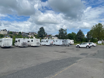 Aire de services et stationnement Quai du Dr Lefèvre à Château-Gontier-sur-Mayenne