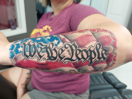 Explore men's tattoo ideas sleeve, creative tattoo ideas in Fort Mohave, available at RedRum Tattoo & Body Piercing Co.
