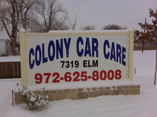Auto Repair Shop «Colony Car Care», reviews and photos, 7319 Elm St, The Colony, TX 75056, USA