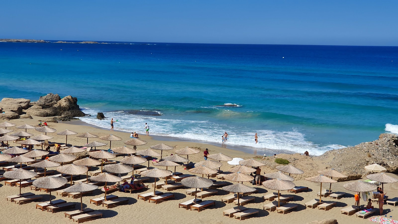 Foto de Praia de Falasarna - recomendado para viajantes em família com crianças
