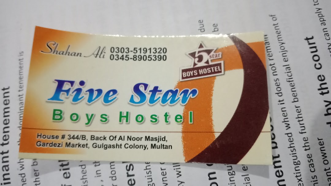 Five Star Boys Hostel