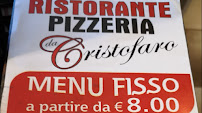 Menu / carte de Ristorante Pizzeria Da Cristofaro à Castel Volturno