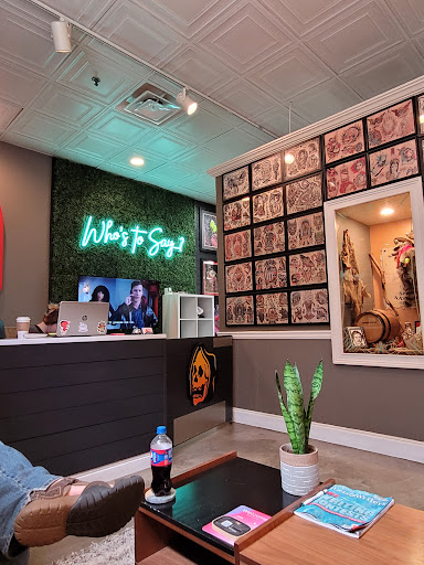 Explore american traditional chest tattoo ideas, creative tattoo ideas in Senoia, available at Cornerstone Tattoo Gallery