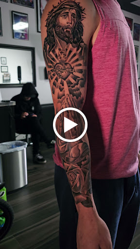 Explore pink tattoo ideas, creative tattoo ideas in Kissimmee, available at Precision Ink Tattoo Company