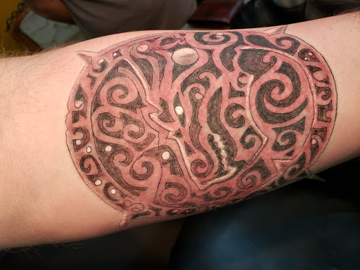 Explore trumpet tattoo ideas, creative tattoo ideas in Wenatchee, available at Leavenworth Tattoo & Piercing Haus